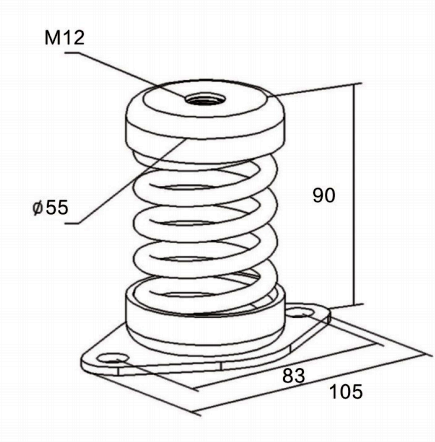 ME Type Spring  Mounts