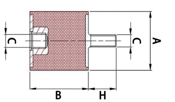 BKVD Type Rubber Mounts